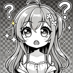 [LINEスタンプ] ？アニメスタンプ