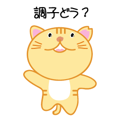 [LINEスタンプ] さくらねこ☆はてな？付ワード