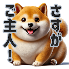 [LINEスタンプ] 忠犬（ふとっちょ）