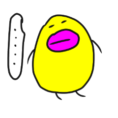 [LINEスタンプ] 手作りスタンプアレンジ可能鳥？