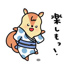 [LINEスタンプ] 気まぐれアニマル「ミンとリン」の夏休み①