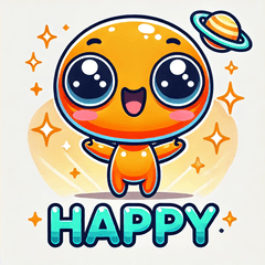 [LINEスタンプ] 宇宙人の楽しいスタンプ