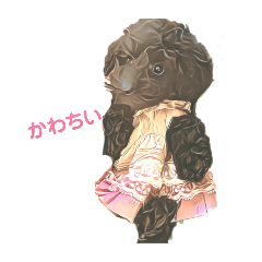 [LINEスタンプ] 黒プー詩ちゃん4