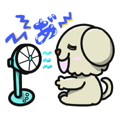 [LINEスタンプ] Chapy ＆ Shiro in Summer