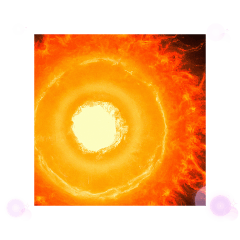 [LINEスタンプ] 地球の水は太陽の水素から合体してヘリウム