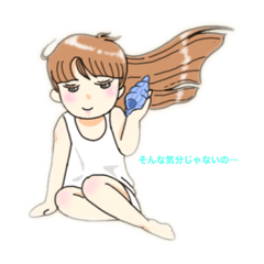 [LINEスタンプ] しみっちゃんと楽しい仲間たち