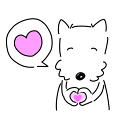 [LINEスタンプ] 幸せわんこ。2