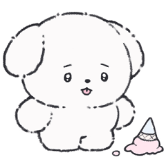 [LINEスタンプ] やわらかわんこ むむたん