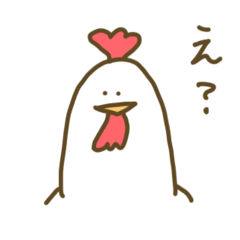 [LINEスタンプ] お返事するにわとり2