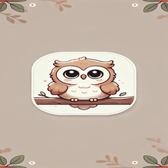 [LINEスタンプ] 可愛いフクロウの感情