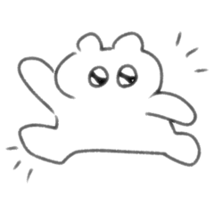 [LINEスタンプ] 5秒くらいで描いたヤツら。