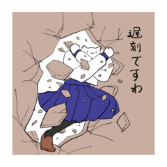 [LINEスタンプ] ガタイがよろしいネコたち