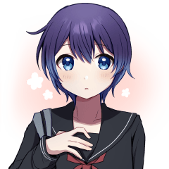 [LINEスタンプ] 性別不明な中性僕っ子とお姉さんスタンプ