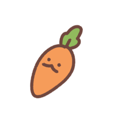 [LINEスタンプ] かわいいお野菜ちゃんとくだものちゃん