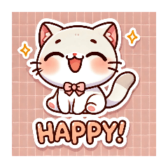 [LINEスタンプ] かわいい猫のLINEスタンプセット