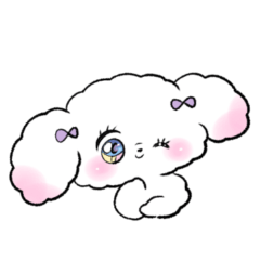 [LINEスタンプ] わんこがーるのきもち