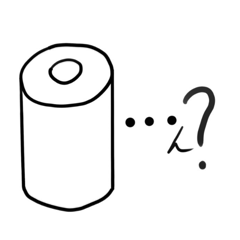 [LINEスタンプ] トイレットペーパーマンkの画像（メイン）