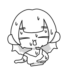 [LINEスタンプ] おんなのこのリアクションスタンプ