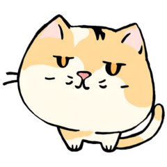 [LINEスタンプ] そっけにゃんこ