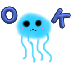 [LINEスタンプ] 使えるわくわく海の生き物スタンプ