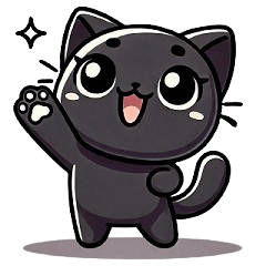 [LINEスタンプ] 黒猫☆エモーション