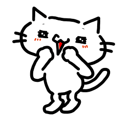 [LINEスタンプ] 動くよ！しろねこにゃんぴスタンプ