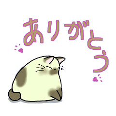 [LINEスタンプ] 和風猫＜いつもの毎日に＞