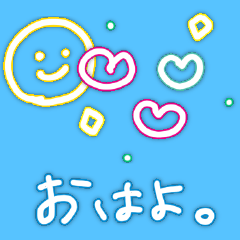 [LINEスタンプ] らくがき文字のスタンプ