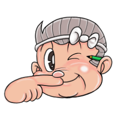 [LINEスタンプ] 大工のくんちゃん