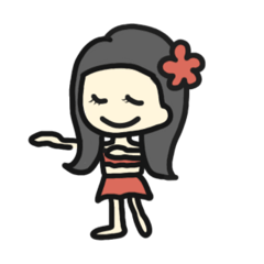 [LINEスタンプ] Hawaiian❤︎