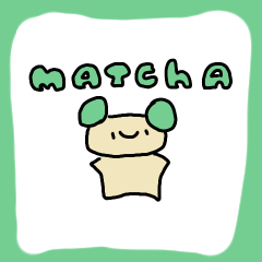 [LINEスタンプ] まっちゃ -matcha-