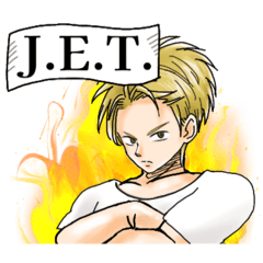 [LINEスタンプ] J.E.T.スタンプNo.2