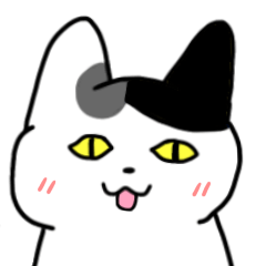 [LINEスタンプ] 疲れた黒猫さん