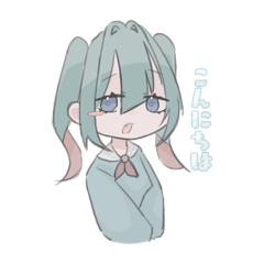 [LINEスタンプ] おんなのこのスたんぷ