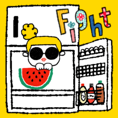 [LINEスタンプ] 夏だから♪グラサンSTYLE2♡