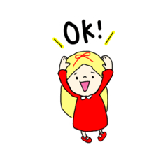 [LINEスタンプ] おんなのこ⭐︎おっぽ