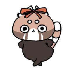 [LINEスタンプ] レッサーパンダくん8