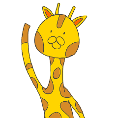 [LINEスタンプ] きりんのきりり。