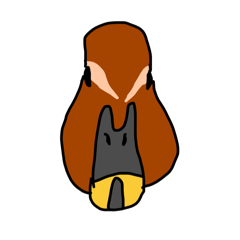 [LINEスタンプ] 鳥類代表