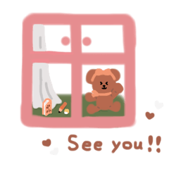 [LINEスタンプ] ほっこりくまさんのスタンプの画像（メイン）