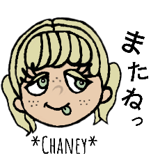 [LINEスタンプ] Chaneyガール達