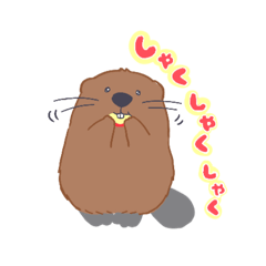 [LINEスタンプ] 毎日使えるビーバー