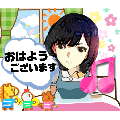 [LINEスタンプ] 私が作った夏～秋スタンプ