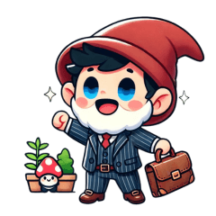 [LINEスタンプ] こびとさん（ビジネスシーン）