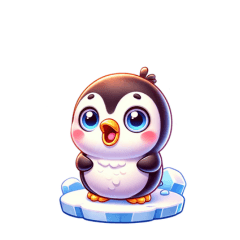 [LINEスタンプ] キュートなペンギンスタンプ