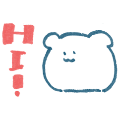 [LINEスタンプ] らくがきのあの子たち