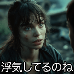 [LINEスタンプ] 架空映画の彼女【彼氏・カップル】