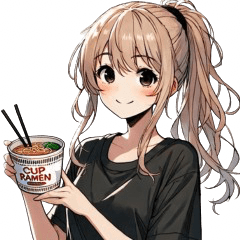 [LINEスタンプ] ラーメン女子 ver.2