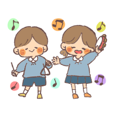 [LINEスタンプ] ほんわか園のおともだち