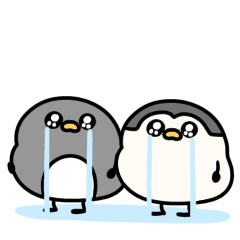 [LINEスタンプ] 気持ちを伝えるへんてこなぺんぎん